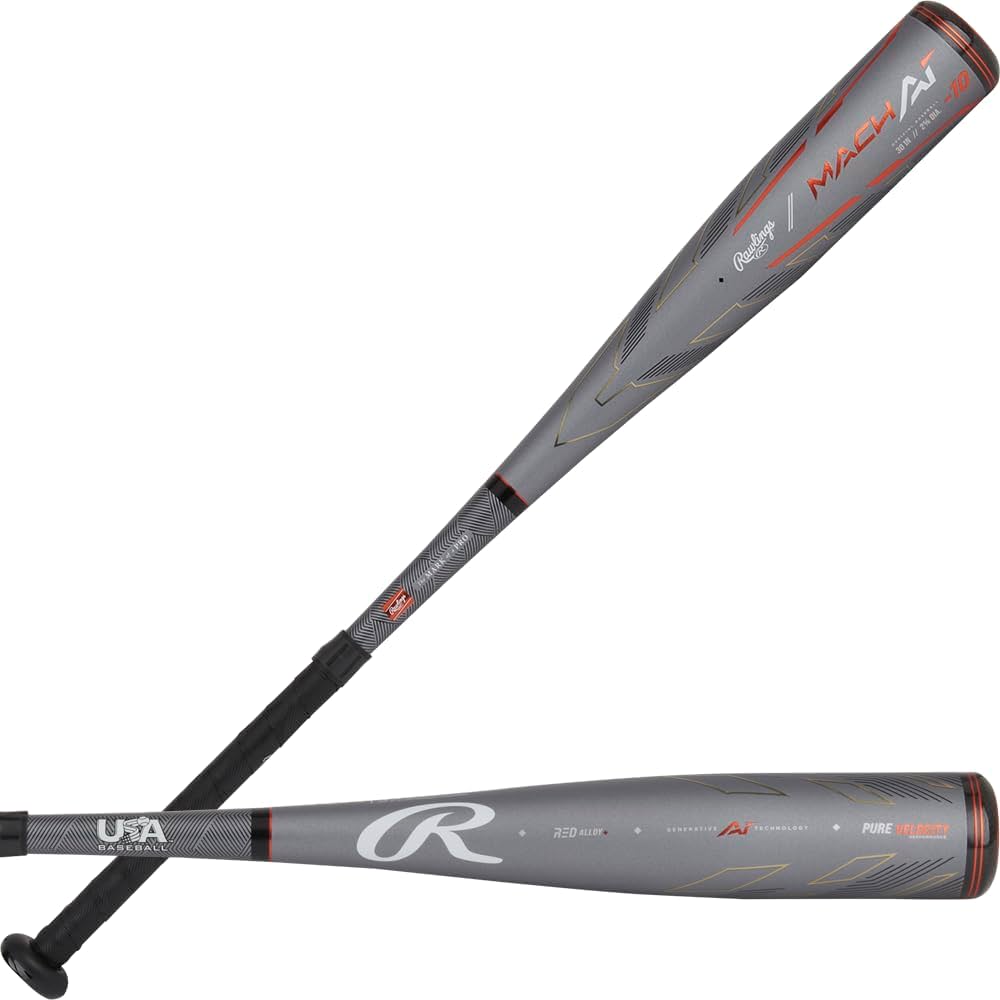 Rawlings MACH AI -10 USA Youth Baseball 28"