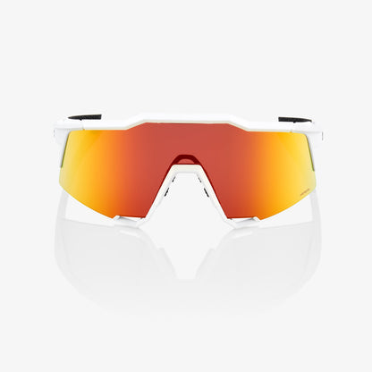 100% Speedcraft Soft Tact White HiPER Red Multilayer Sunglasses