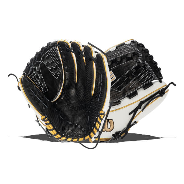 A2000 Fastpitch Spin Control (White/Gold) 12.5" LHT