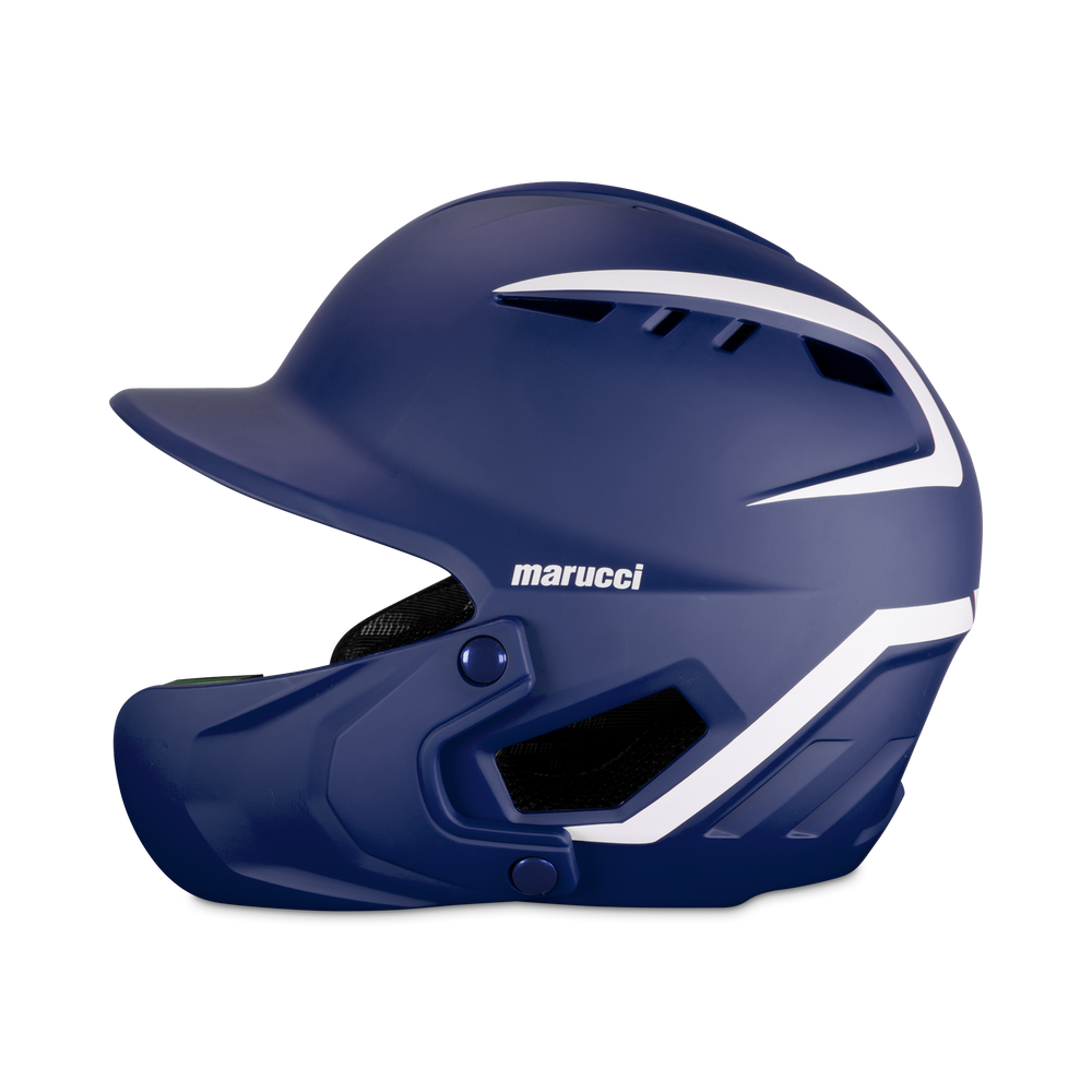 Marucci Duravent Two Tone Helmet W Jaw Guard Black SR