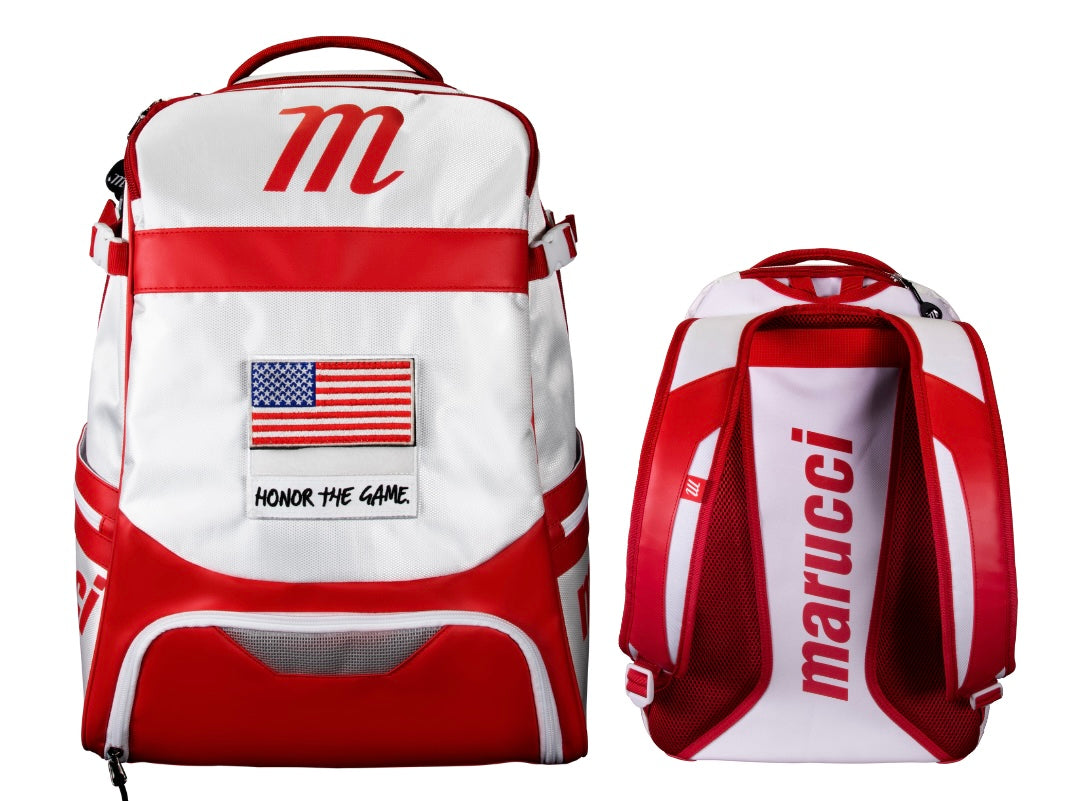 Marucci Dynamo Bat Pack (Bag) White/Red