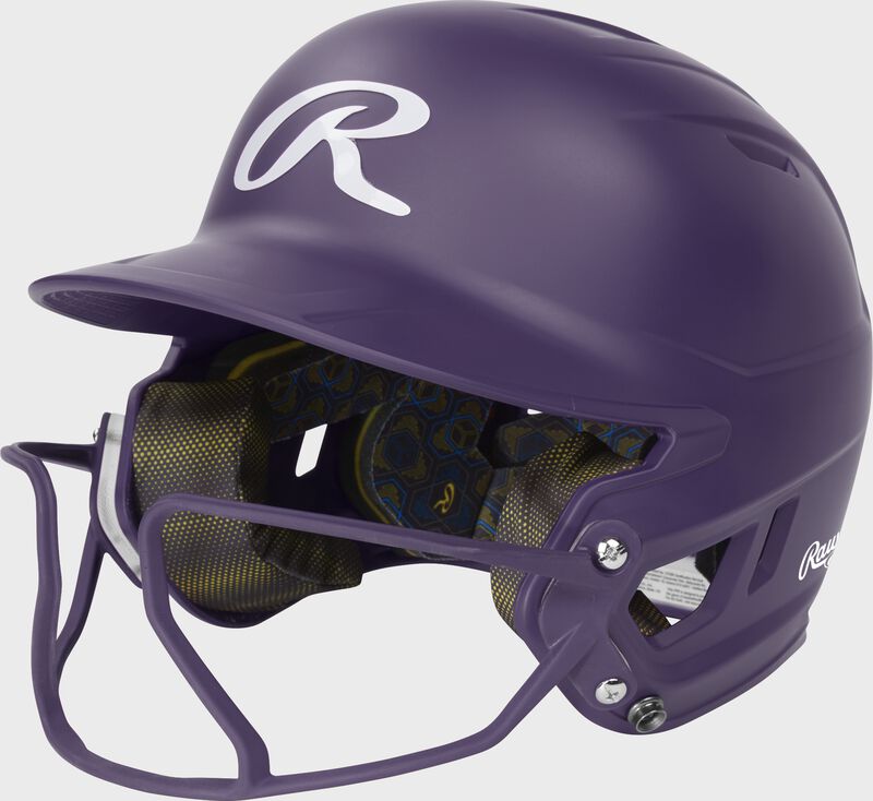 Rawlings MACH HI-VIZ 1 Batting Helmet Matte