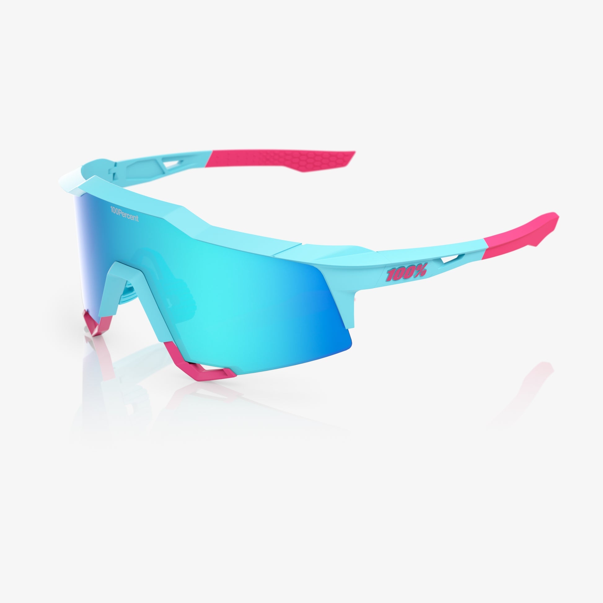 100% Tatis 4 Soft Tact Blue - Blue Topaz Mirror Lens