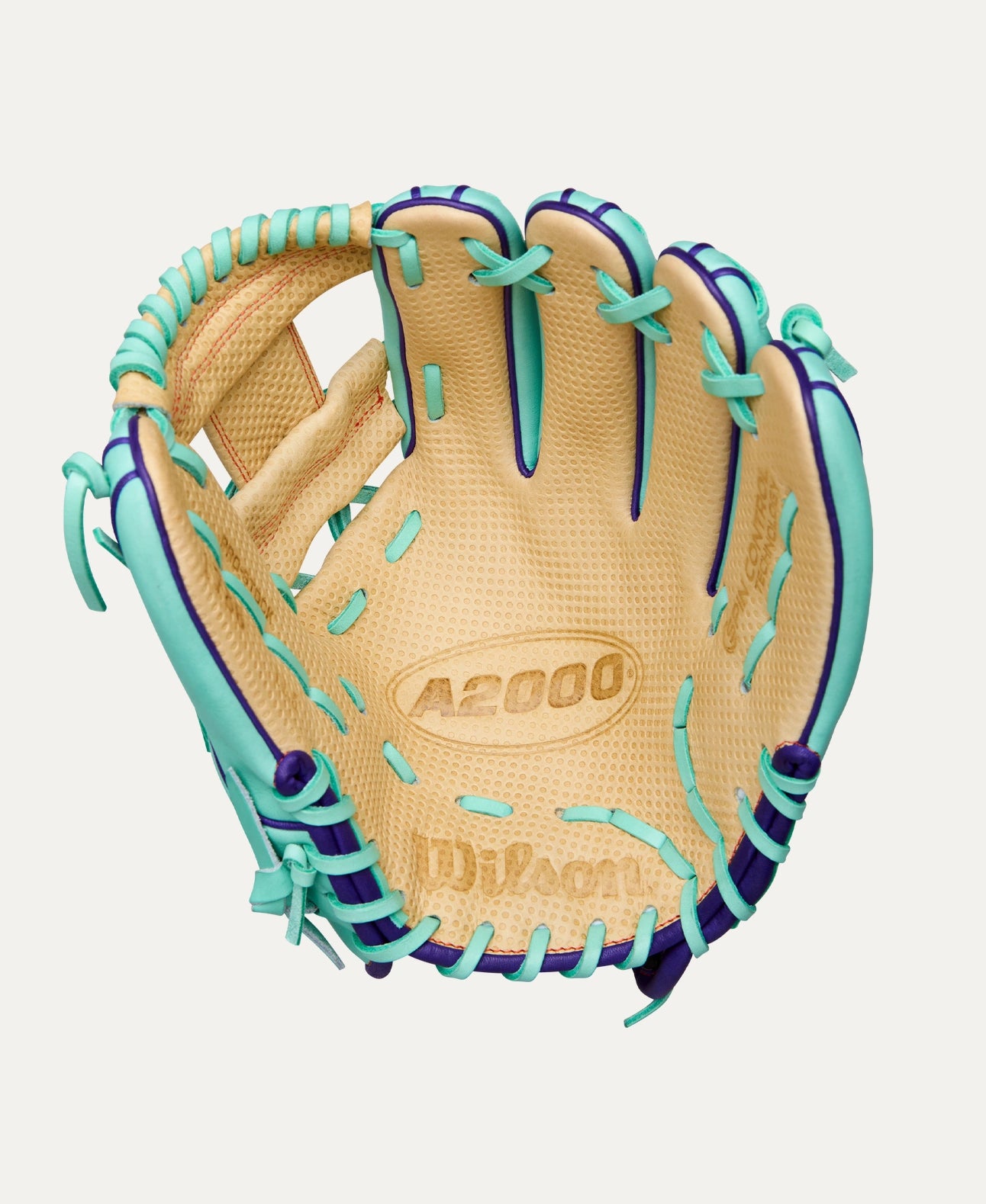 2025 Wilson A2000 11.5” SC1786 Baseball Glove Seafoam/Purple
