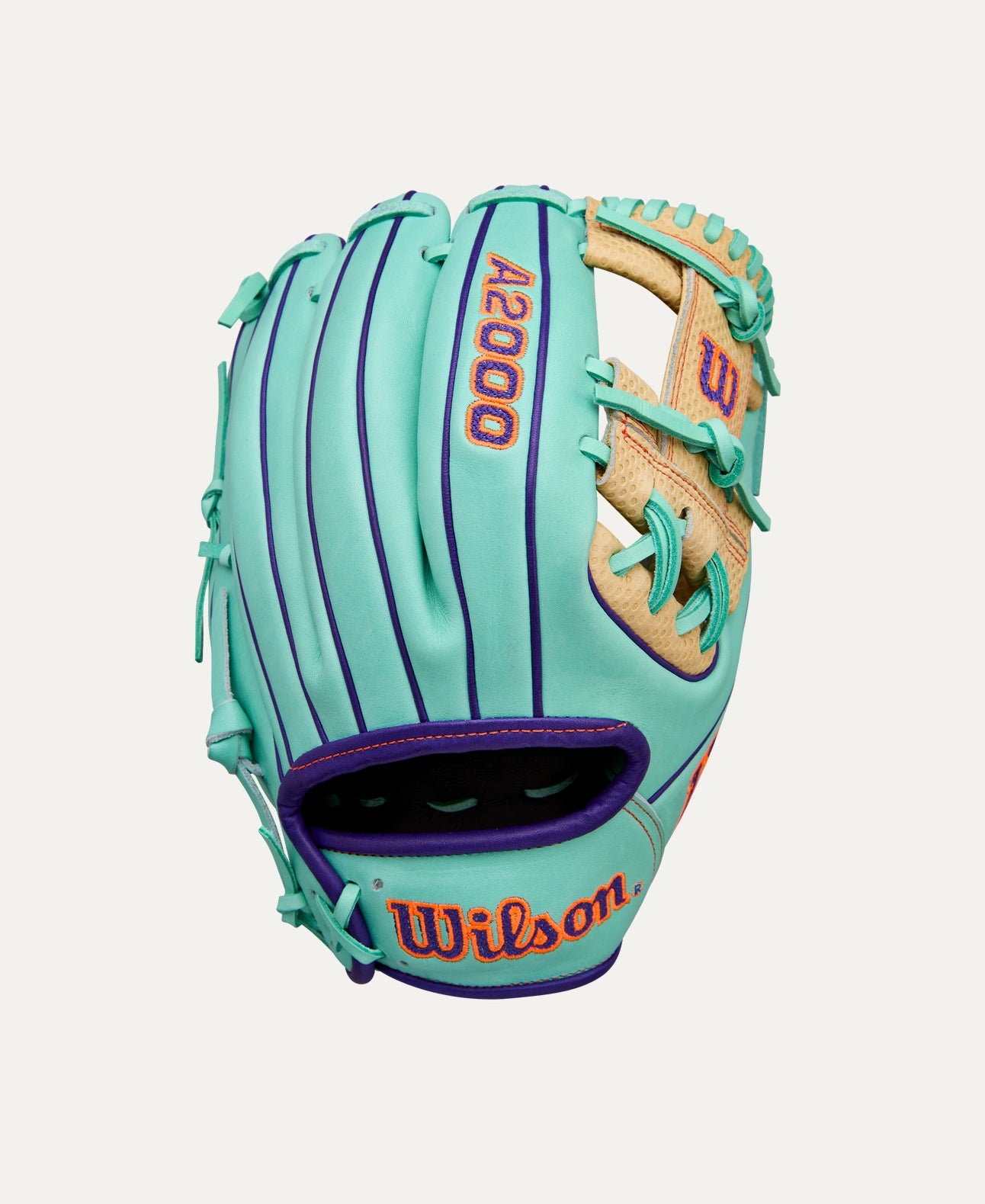 2025 Wilson A2000 11.5” SC1786 Baseball Glove Seafoam/Purple