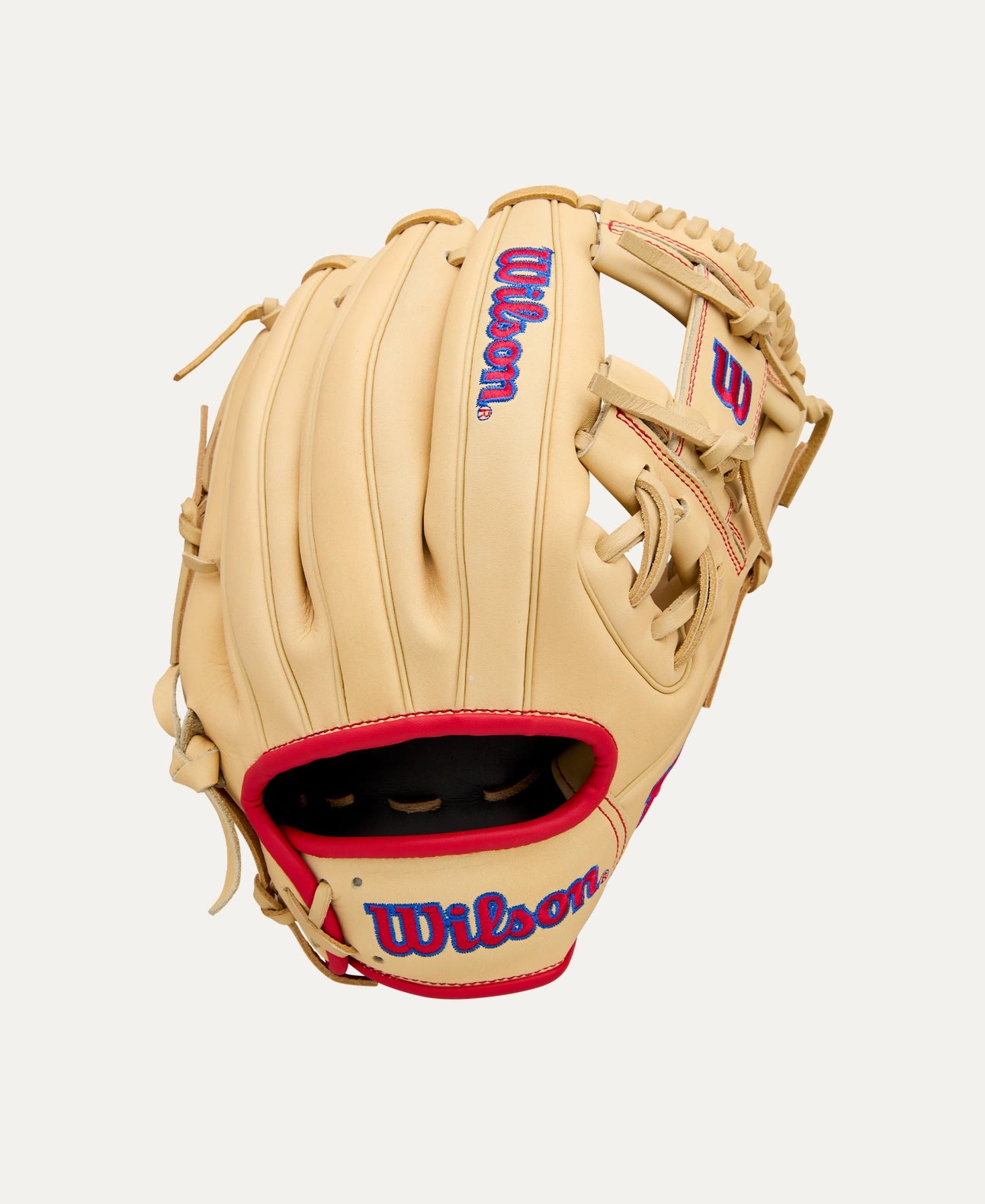Wilson A1000 Blonde/Red/Royal 11.75"