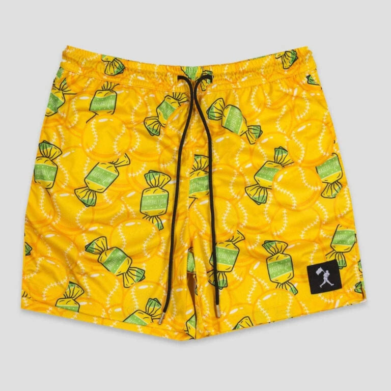 Baseballism Doubles & Bubbles Banana Youth Shorts